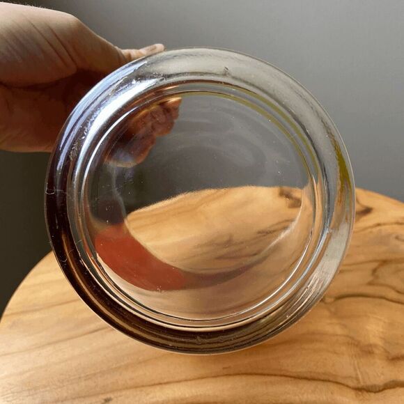 Vintage Colony Glass Ice Bucket | MCM Geometric Barware Pop Art Style - Picture 4 of 6